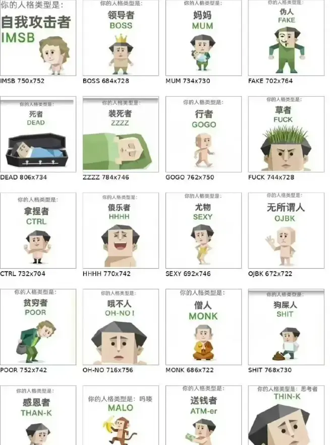 《SBTI人格测试》全测试入口-实时更新微信疯传职场人格测试玩法